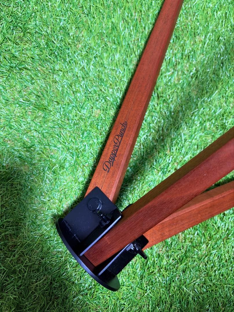 Dapper Punch ダッパーパンチ H395木製三 脚ウォールナット