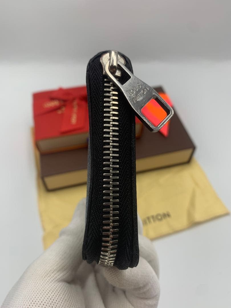 Louis Vuittonルイヴィトンダミエファスナー長財布ヴェルティカル