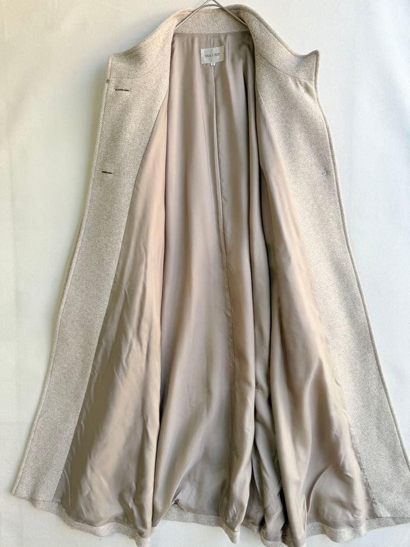 美品　日本製　DiA i NiT レディース　カシミヤ100% ロングコート