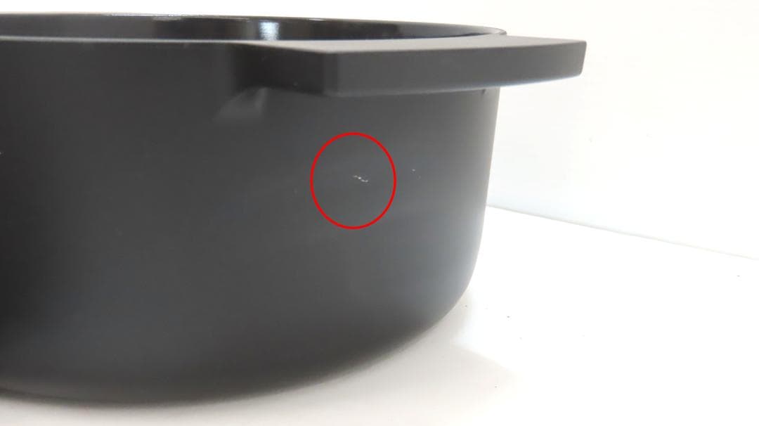 美品 リンナイ Leggiero レジェロ 無水調理鍋 ブラック 黒