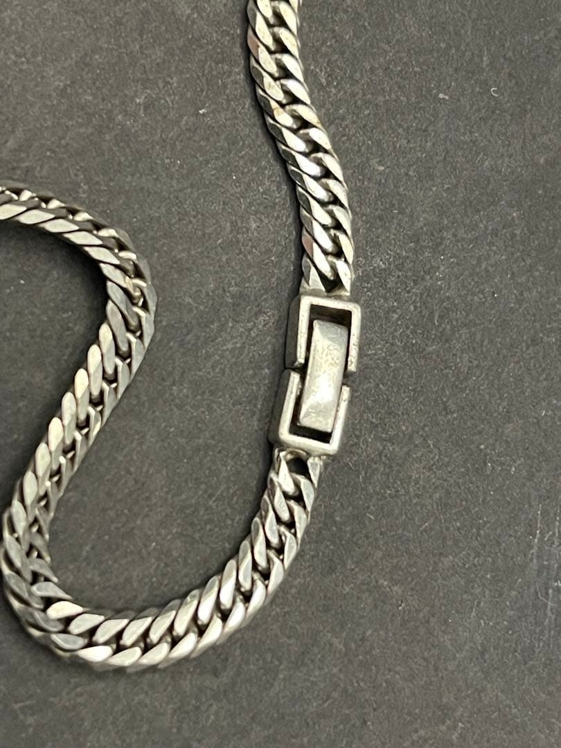 シルバー925製　約50cm 喜平チェーンネックレス　taxco Mexico