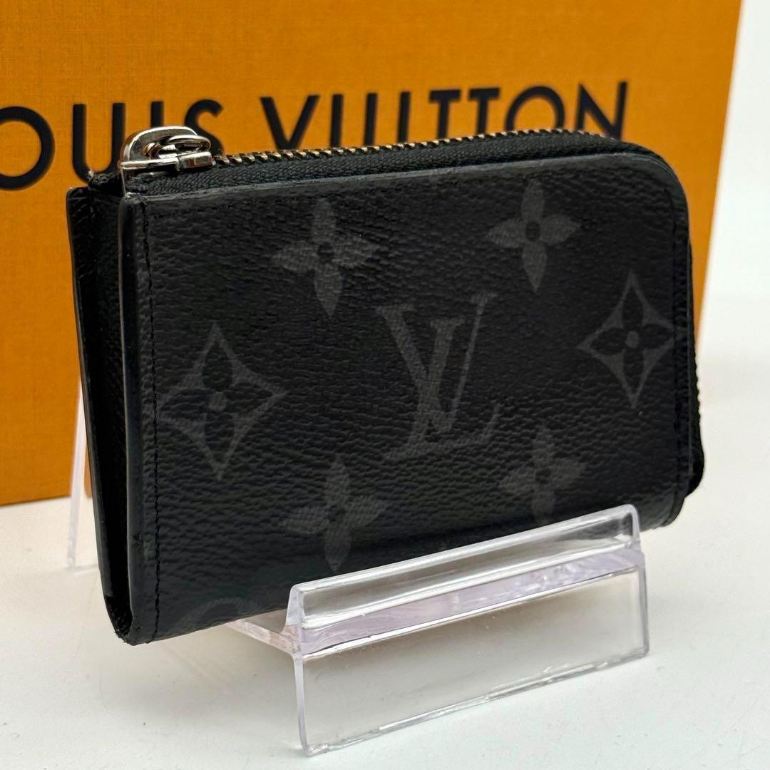 【極上美品】ルイヴィトン モノグラム エクリプス ポルトモネ ジュール 小銭入れ