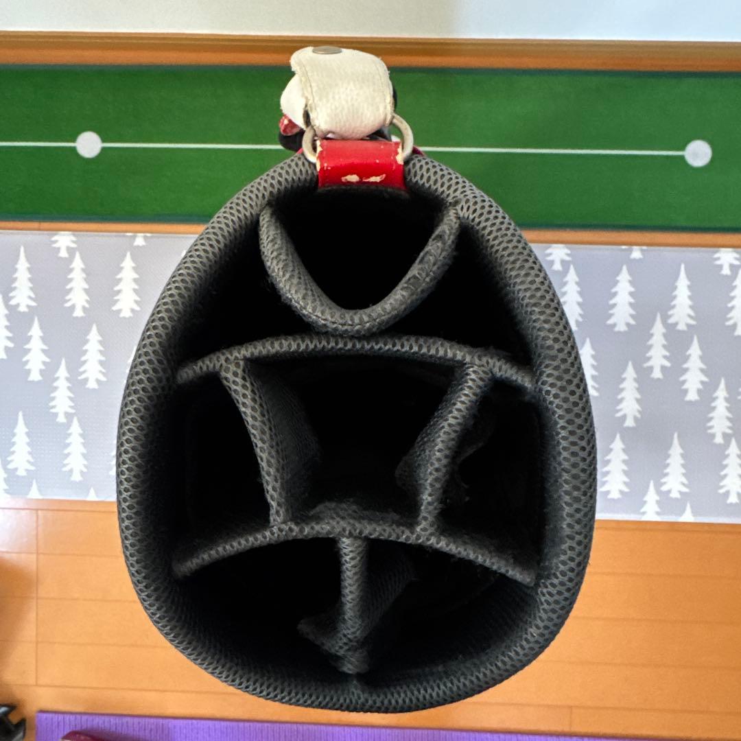 new balance ゴルフバッグ ホワイト/レッド