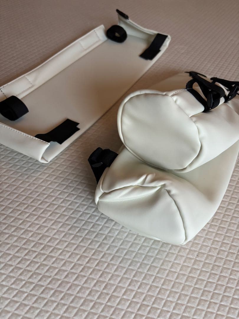 エアバギー　フロントボード ペットボトルホルダーアイボリーホワイト エアーバギー