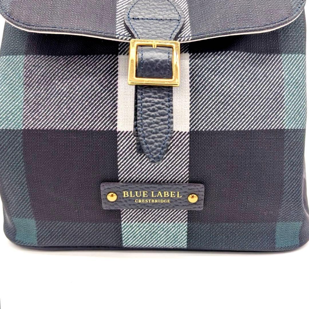未使用級✨BLUE LABEL CRESTBRIDGE リュック PVC レザー