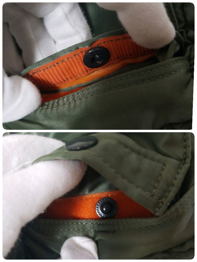 【美品】ポーター　PORTER　タンカー　ボディバッグ　セージグリーン　希少