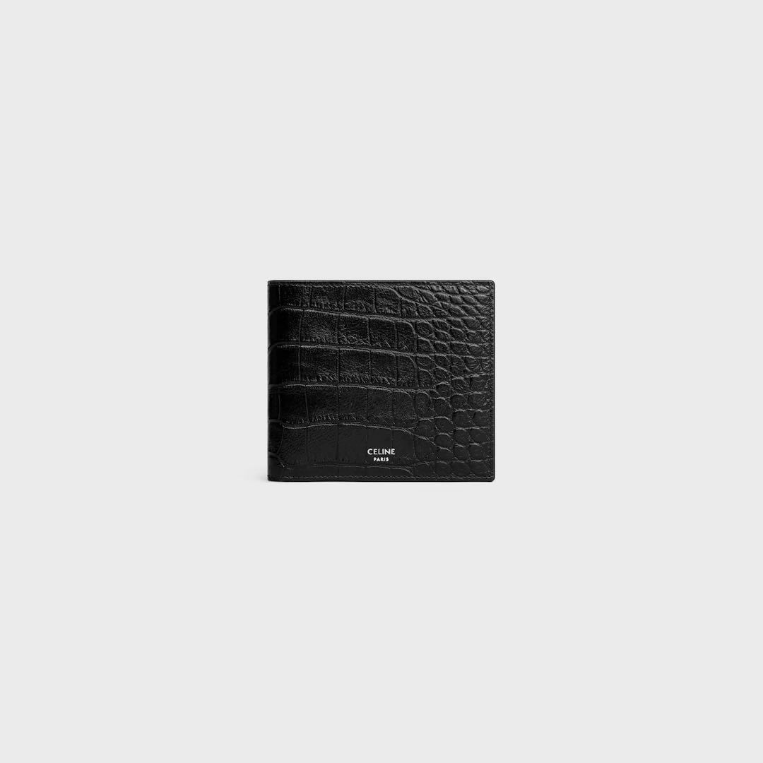 最終価格 CELINE ブラック 二つ折り財布