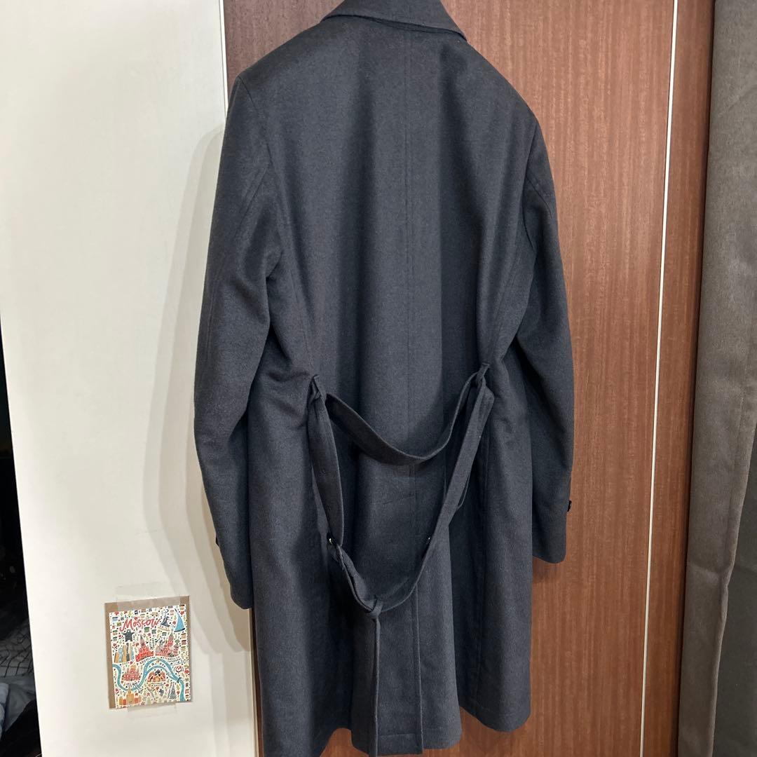トゥモローランド ピルグリム　ステンカラーコート　グレー　Ｌサイズ