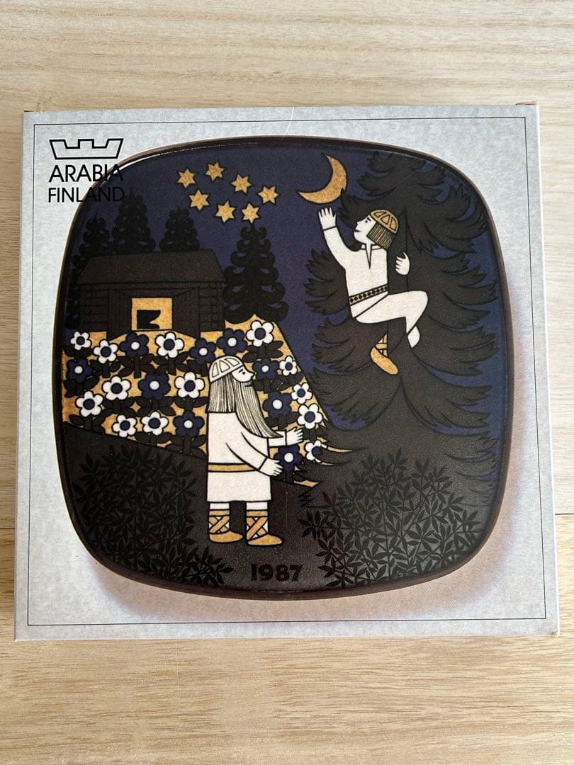 ARABIA アラビア　Kalevala カレワラ　1987年（箱付き）