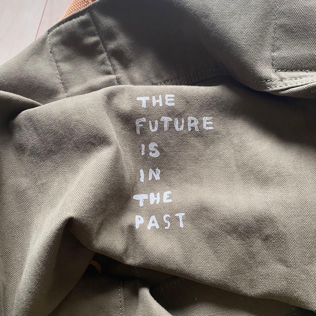 HUMAN MADEヒューマンメイド ミリタリーグリーンショルダートートバッグ