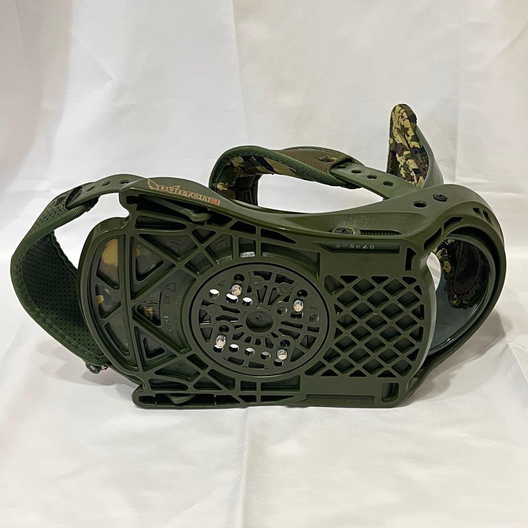美品 Burton FS ビンディング Mサイズ バートン 迷彩 カモフラ