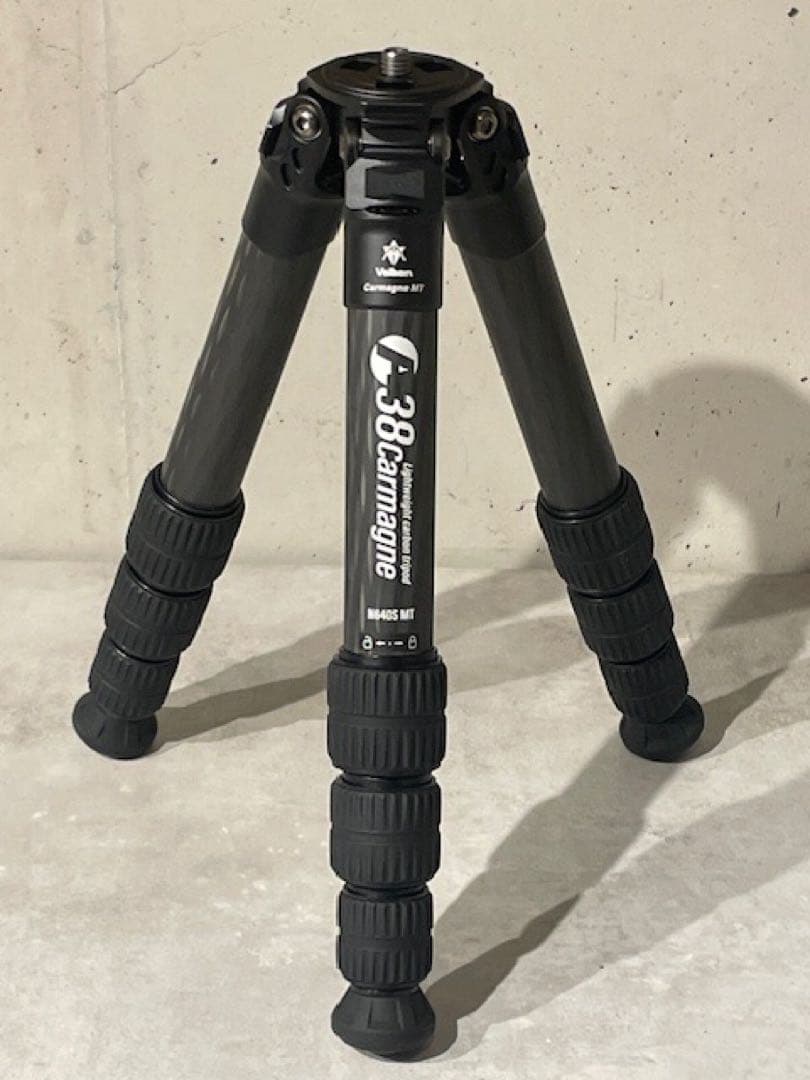 未使用■Velbonベルボン カーボン三脚38Carmagne N640S MT