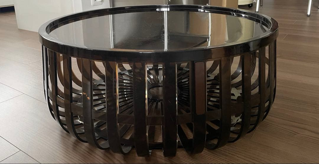 ★Kartell カルテル　パニエ　ミッドセンチュリー　アクリル　ブラウン