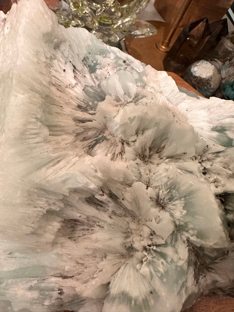 深遥様ブルーアラゴナイト原石2キロ以上