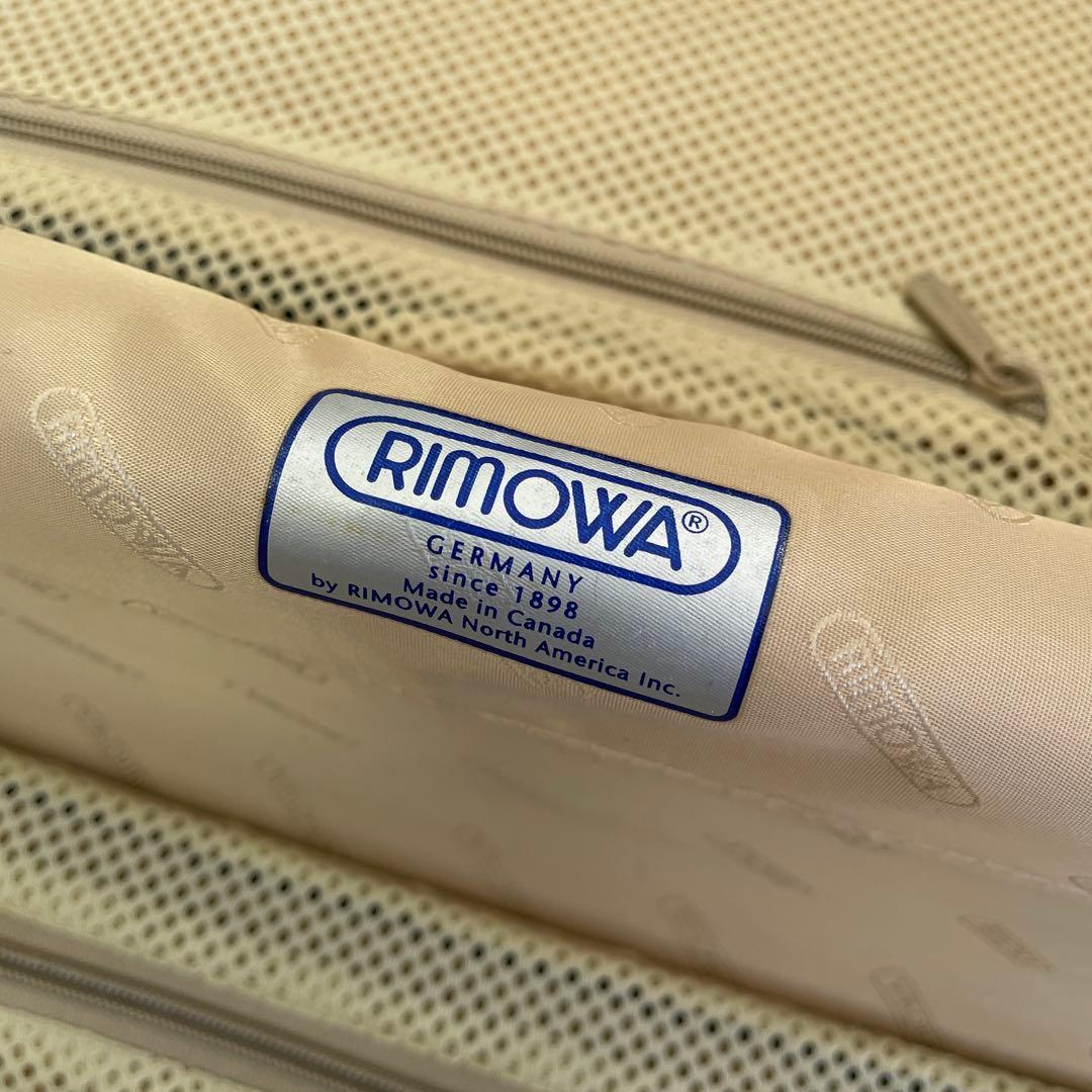 保証書付き RIMOWA サルサデラックス 104L レッド チェックインL以上
