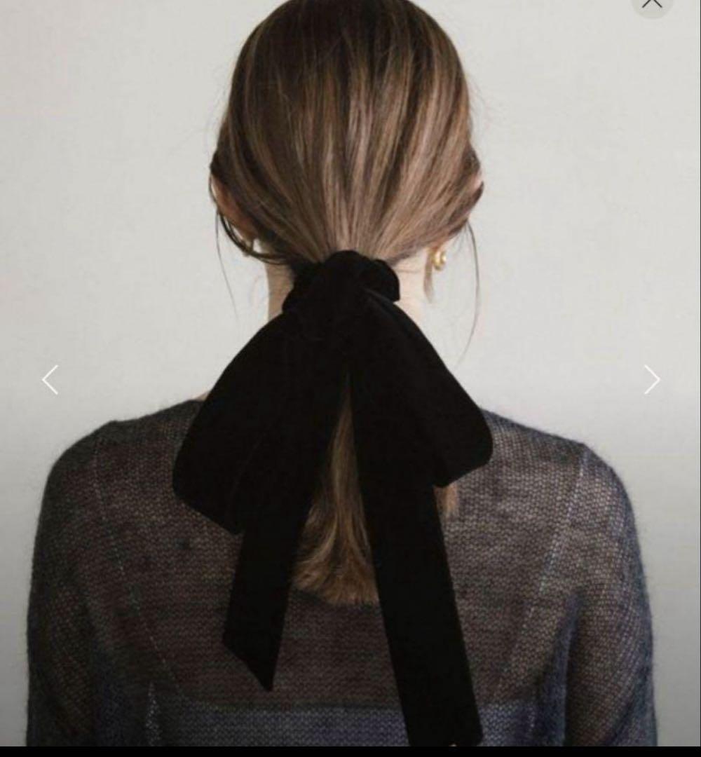 LETICIA Ribbon-VELVETベルベットシュシュ