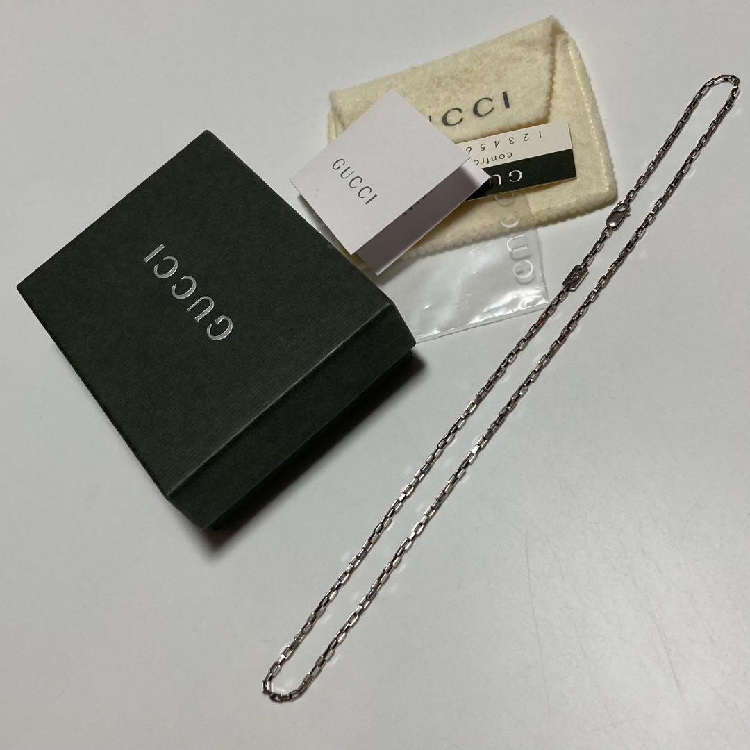 【正規品】 グッチ GUCCI ネックレス チェーン 美品 送料無料