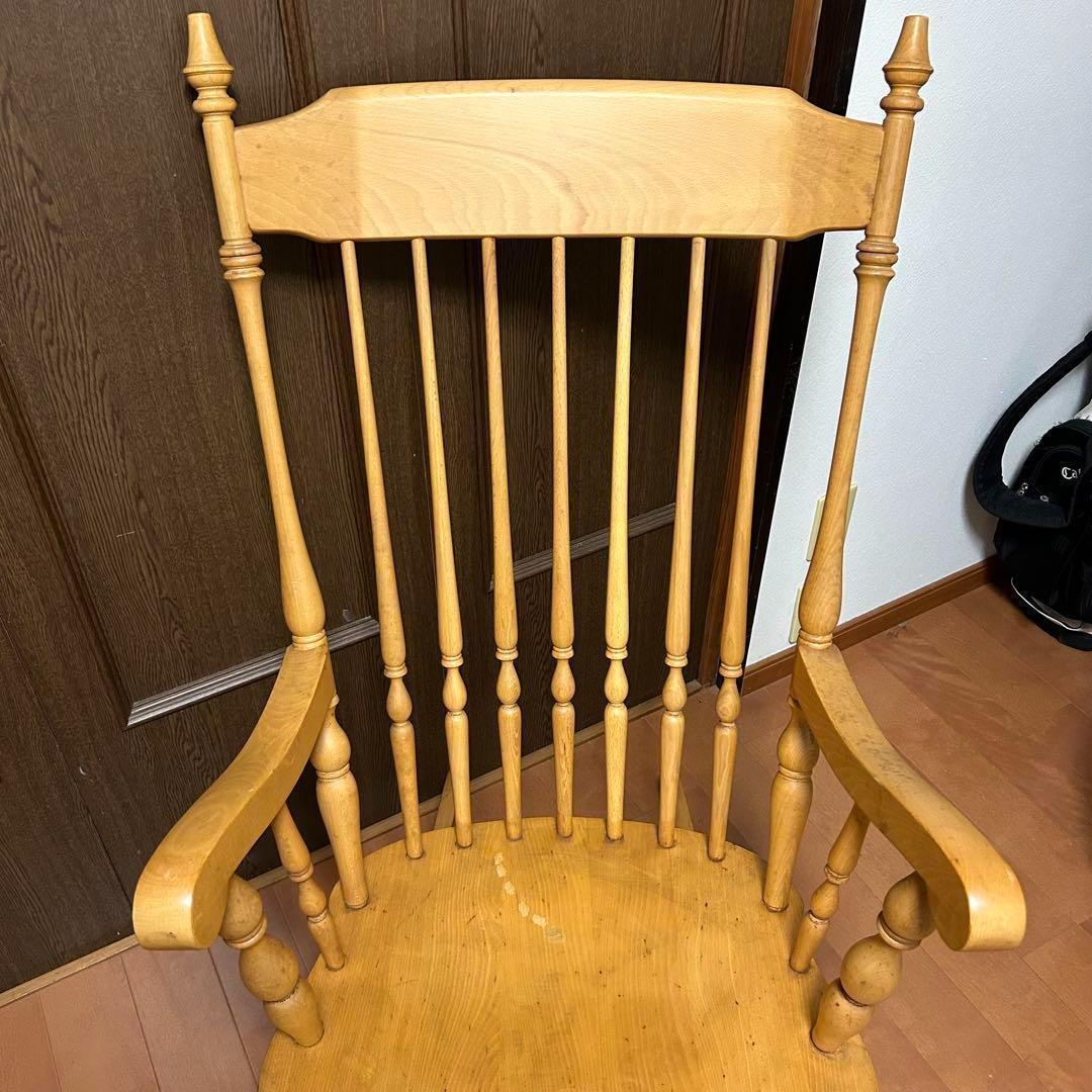 送料無料 ヴィンテージ WINDS太平 ロッキングチェア 飛騨家具 アンティーク