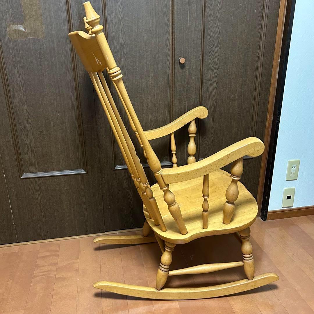 送料無料 ヴィンテージ WINDS太平 ロッキングチェア 飛騨家具 アンティーク