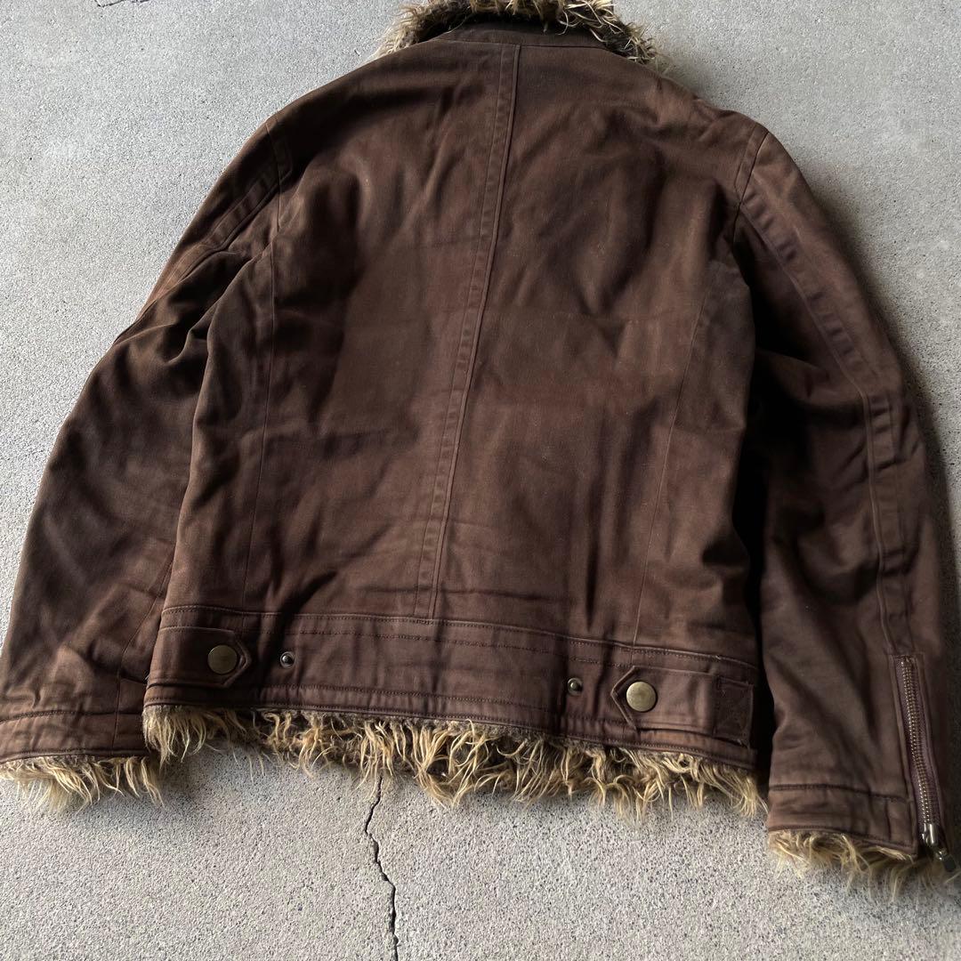 ジャケット・アウター 00s TORNADO MART archive far jacket y2k