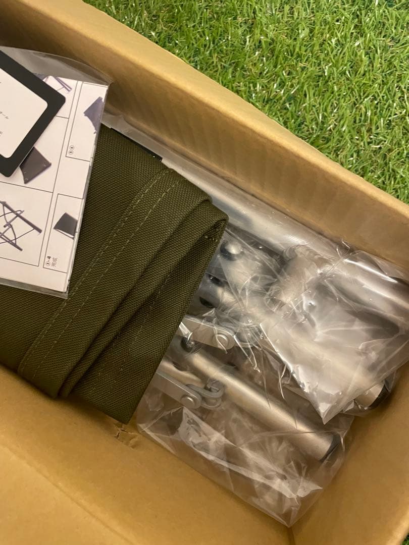 新品　バリスティックス　BA FIELD CHAIR シルバー×OD