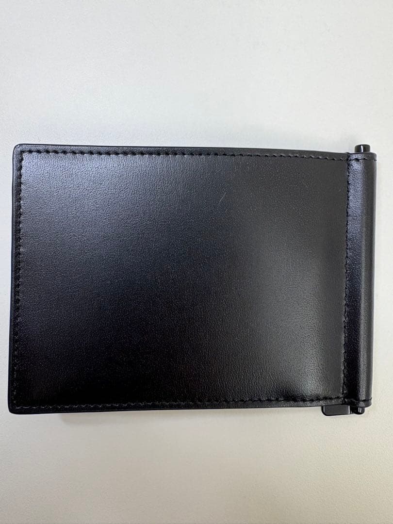 【最終値下げ】サンローラン　マネークリップ　オールブラック