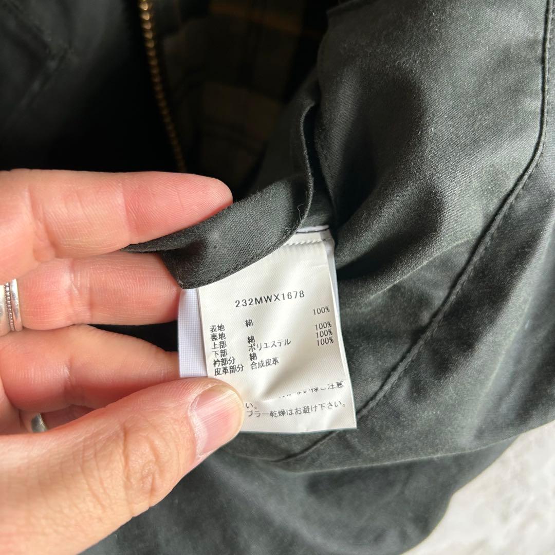 極美 BARBOUR TRANSPORT オイルドジャケット 36