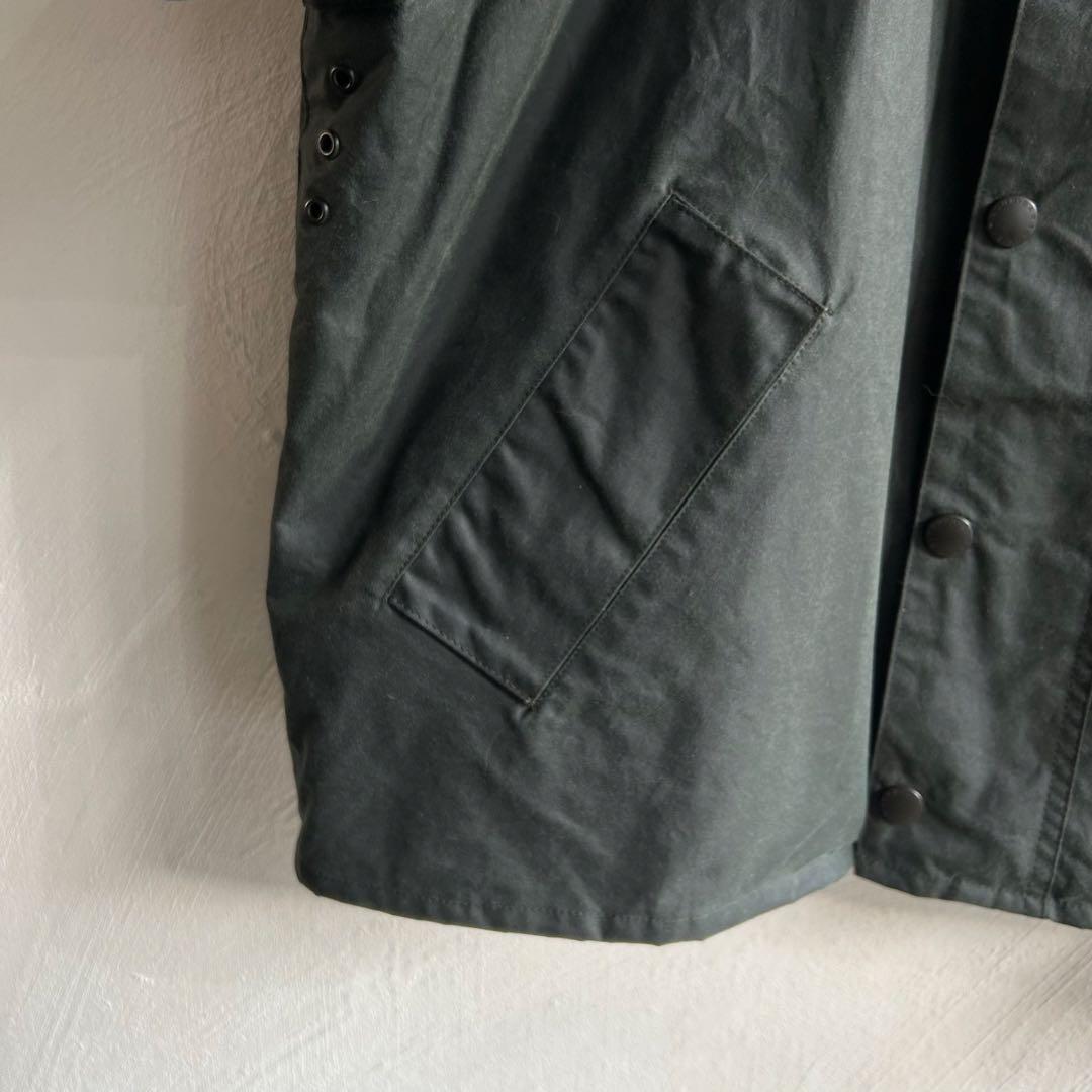 極美 BARBOUR TRANSPORT オイルドジャケット 36