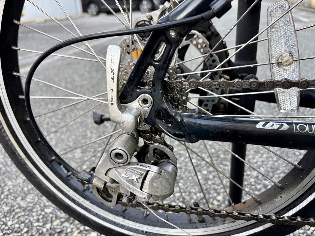 ま*o様 ルイガノ LGS-MV5 DEORE シュワルベバリ山タイヤ シマノデ