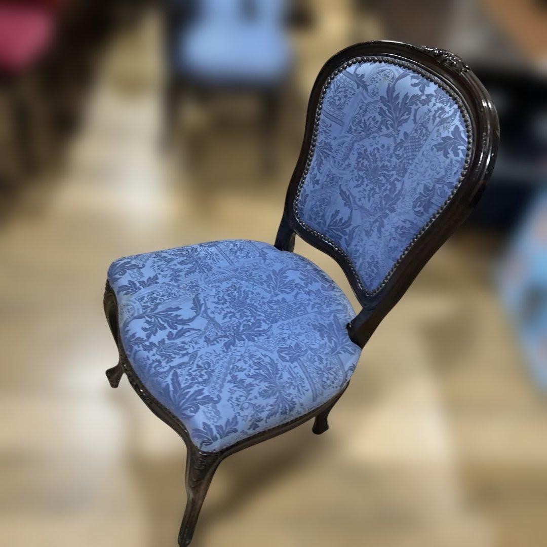 椅子　LANCETTI ダイニングチェア アンティーク調　猫脚