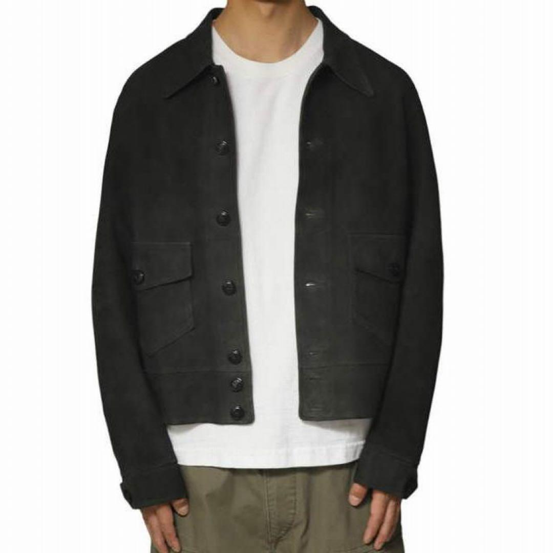 【定価27万5千円】RRL スエード レザージャケット XXLサイズ