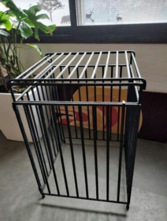 里山エンジン ストーブガード ブラック