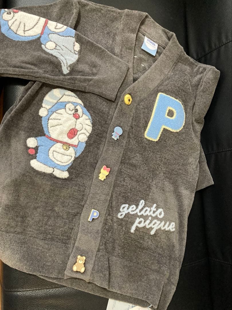 gelato pique タグ付き　ドラえもん ルームウェア　カーディガン　B品