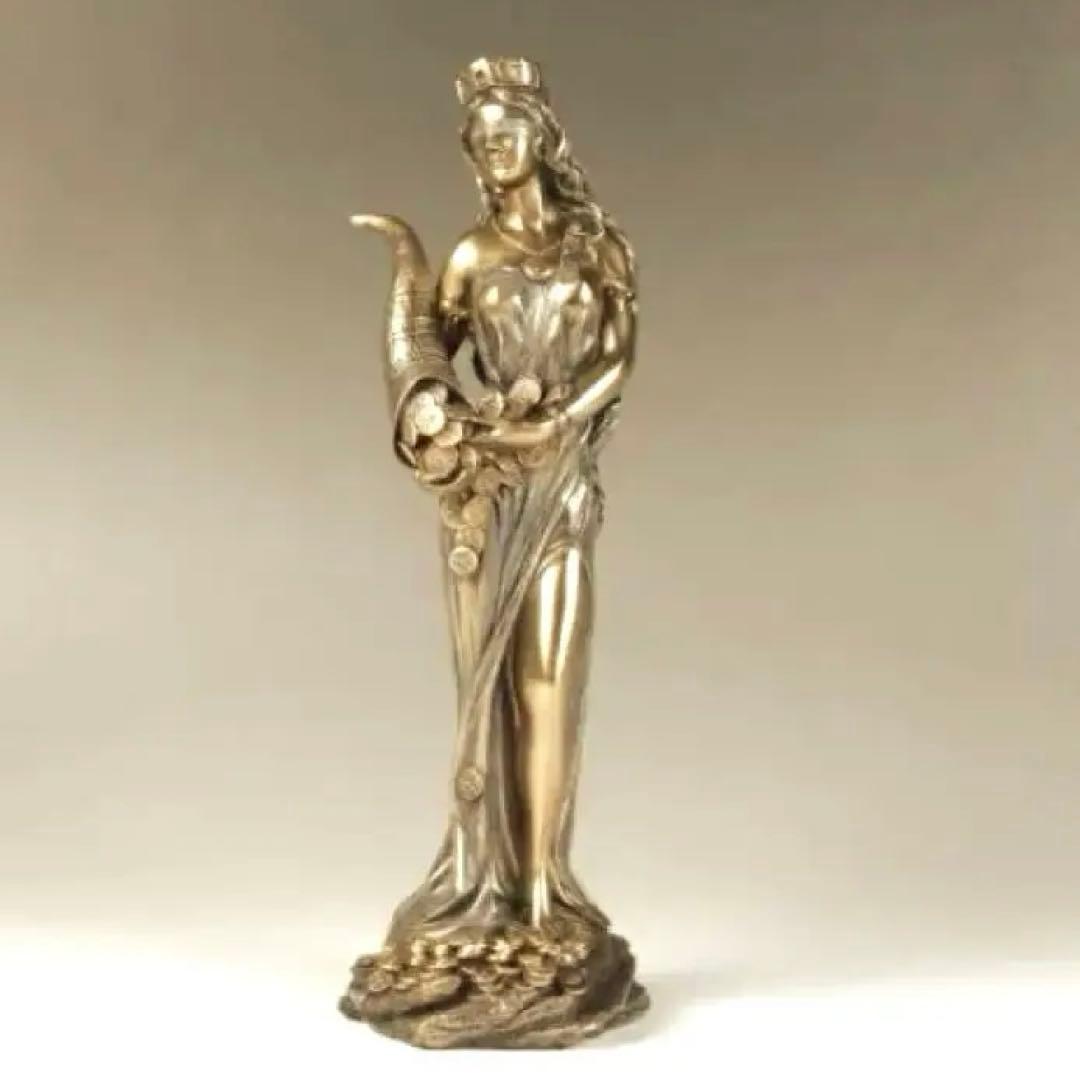 ギリシャ彫刻品　『フォルトゥナー』 幸運の女神　財運アップ