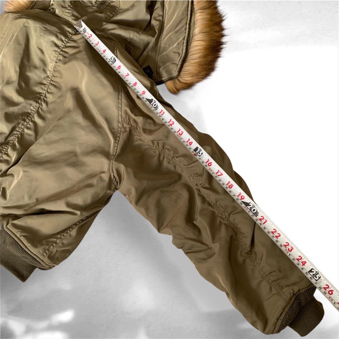 MOUSSY ファー付き　ミリタリー　フライト　ジャケット　モッズコート　N2B