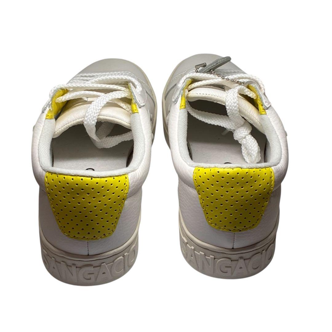 【限定866足】SANGACIO にゅ〜ず SG8 ホワイト イエロー　22cm