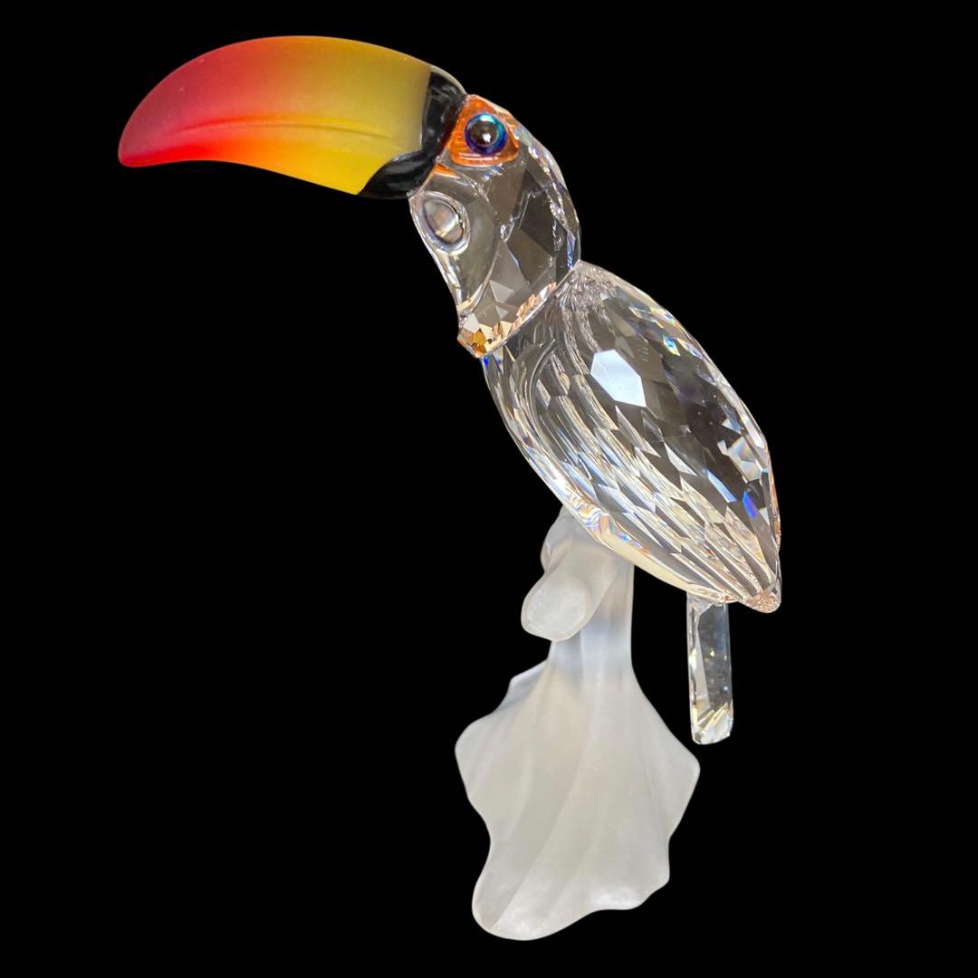 美品②　SWAROVSKI 『 オオハシ 』　置物　フィギュリン　234311