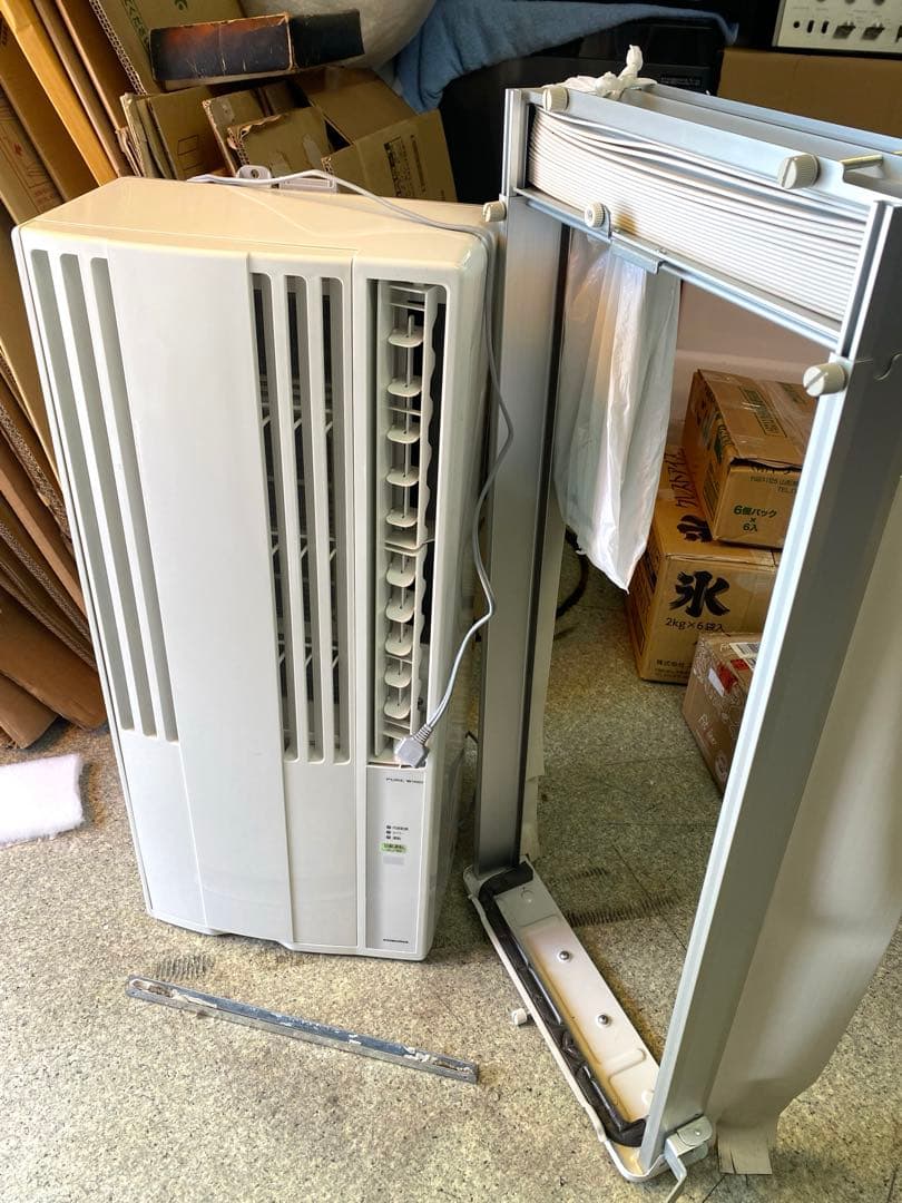 【2021年】コロナ ウインドエアコン 窓用エアコン 液晶リモコン CW-16A