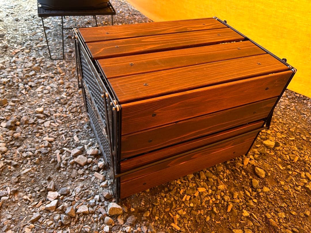 ネイチャートーンズ　サイドアップボックス&テーブルL 塗装済み