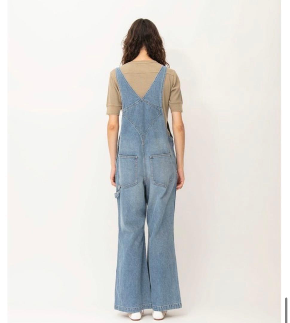 Johnbull オーバーオール M ライトインディゴブルー