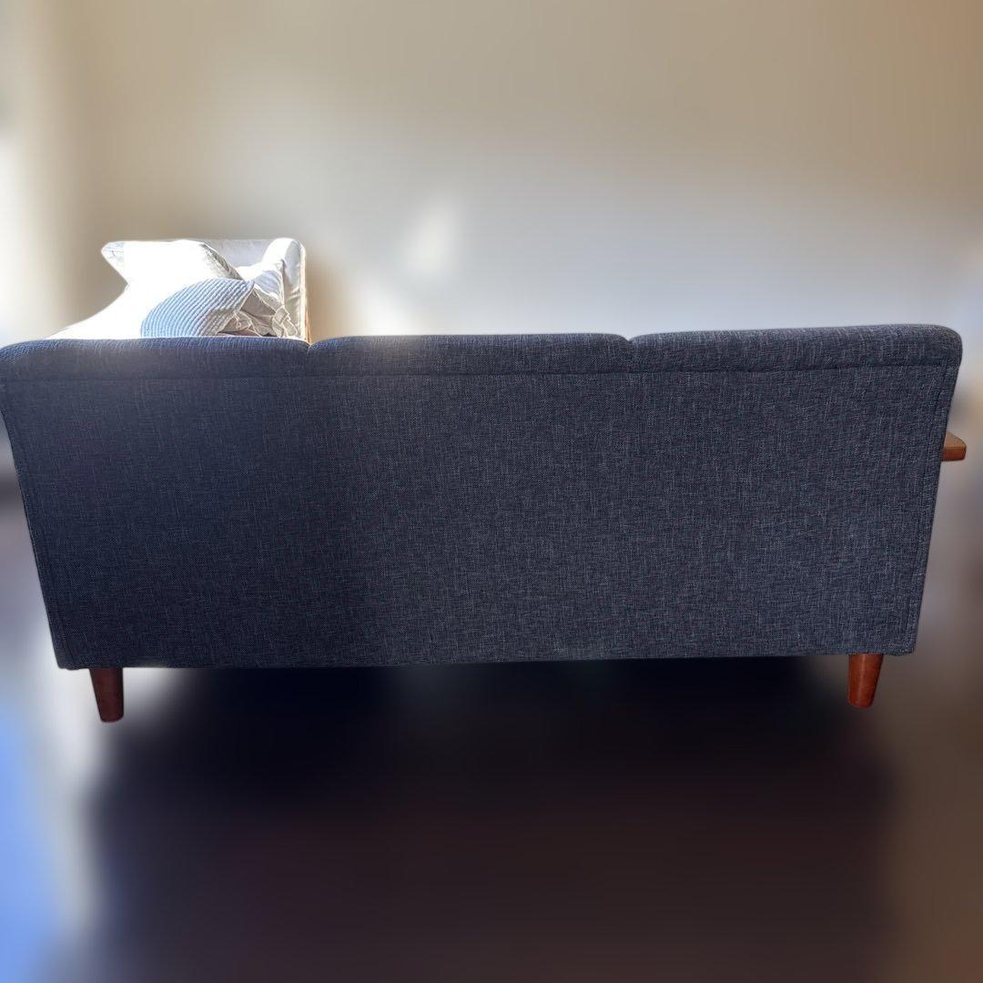 NOCE ファブリックソファセット 3人掛けブルー