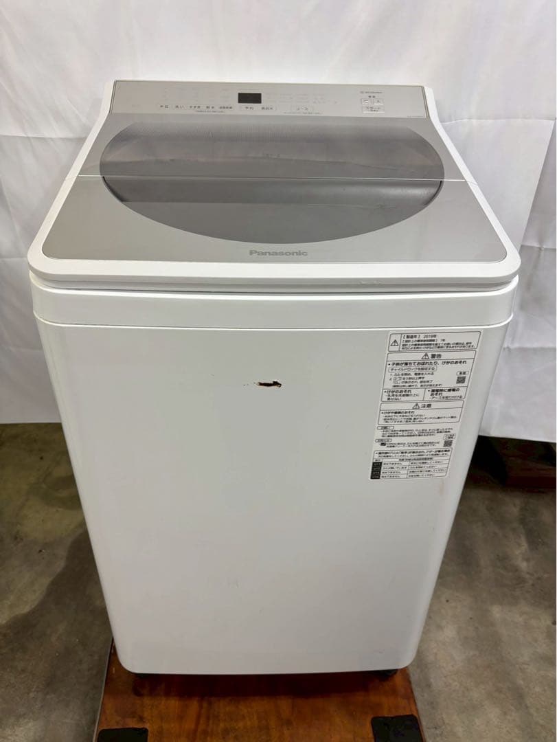 Panasonic 洗濯機 NA-FA100H7 2019年製 洗濯10kg