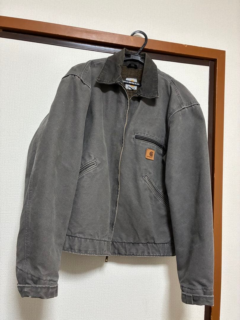 Carhartt グレー デトロイトジャケット