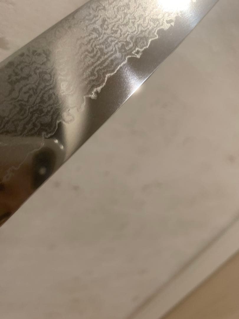 MCUSTA 三昧 クラシック プロ ダマスカス 紅蓮　筋引包丁　24cm