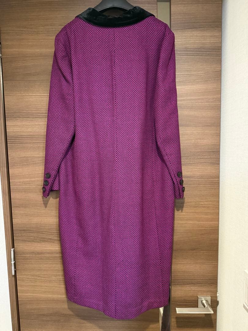 新品未使用 GIVENCHY 紫色 ロングコート