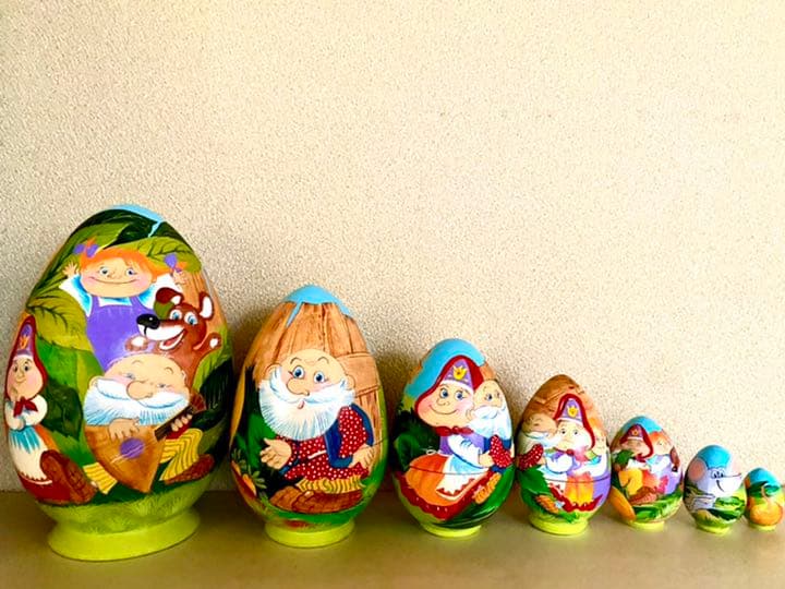 ジャンナ・ニコラエワマトリョーシカ /マトリョーシカロシア