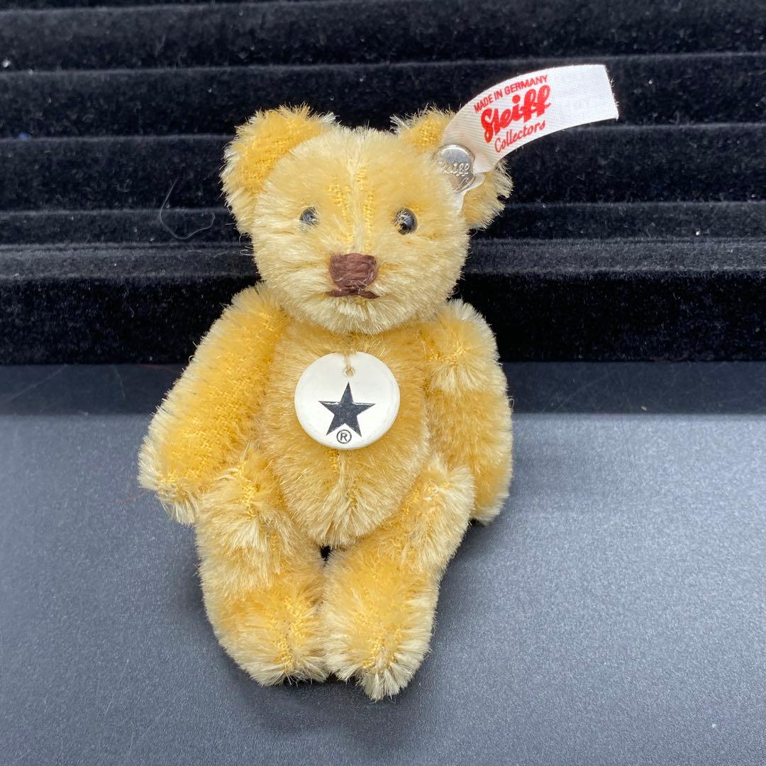 シュタイフ テディベア 　ぬいぐるみ　キーホルダー　白タグ　2017no.139