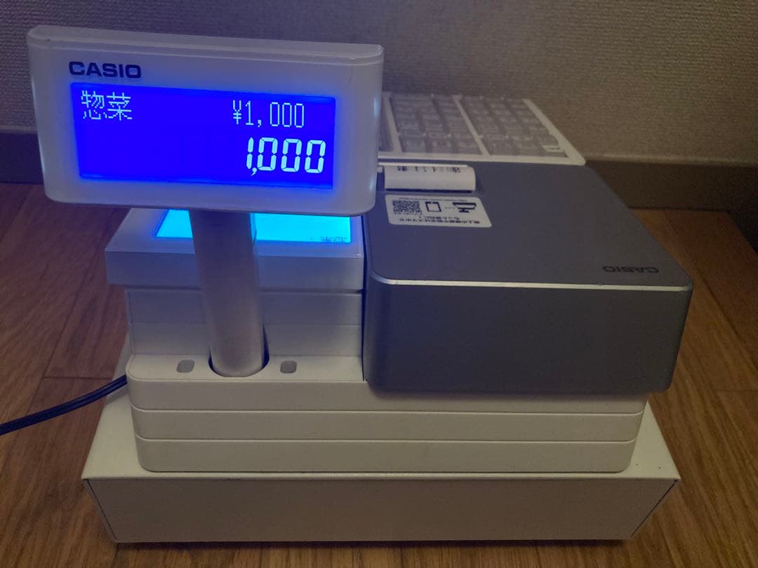 CASIO SR-C550-4SWE レジスター　ジャンク品