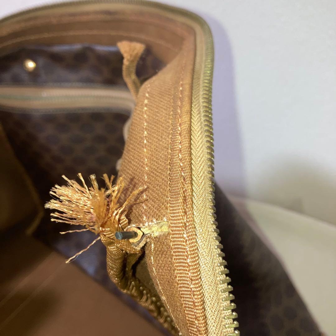 CEINE セリーヌボストンバッグ　マカダム柄　大容量　旅行用