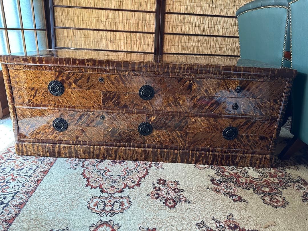 桜皮細工 樺細工 收納柜 押入れ收納